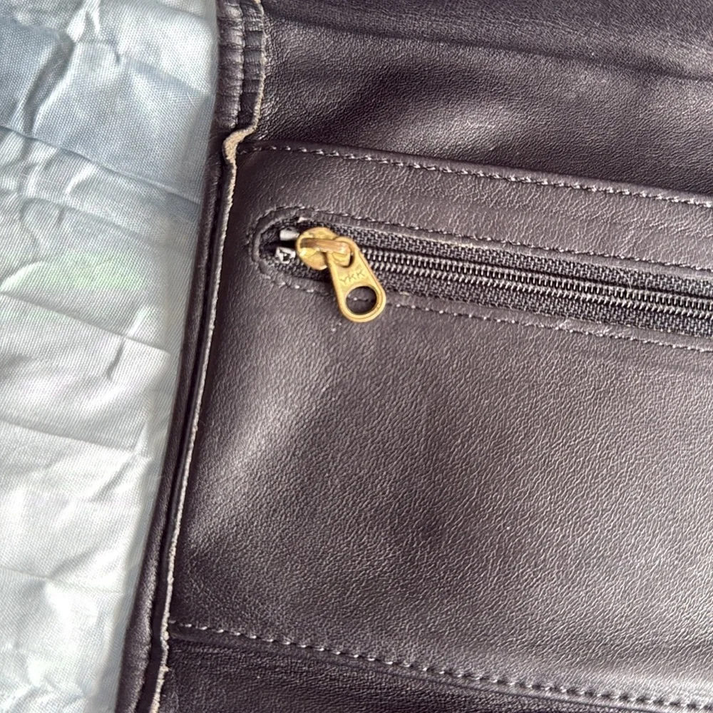 Coach Vintage Black Swing Wallet - 4843 Crossbody Leather Bag - Picture 9 of 11